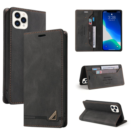 Skin Feel Anti-theft Brush Horizontal Flip Leather Case with Holder & Card Slots & Wallet, For iPhone 13 Pro Max, For iPhone 13 Pro, For iPhone 13, For iPhone 13 mini, For iPhone 12 Pro Max, For iPhone 12 / 12 Pro, For iPhone 12 mini                   ...