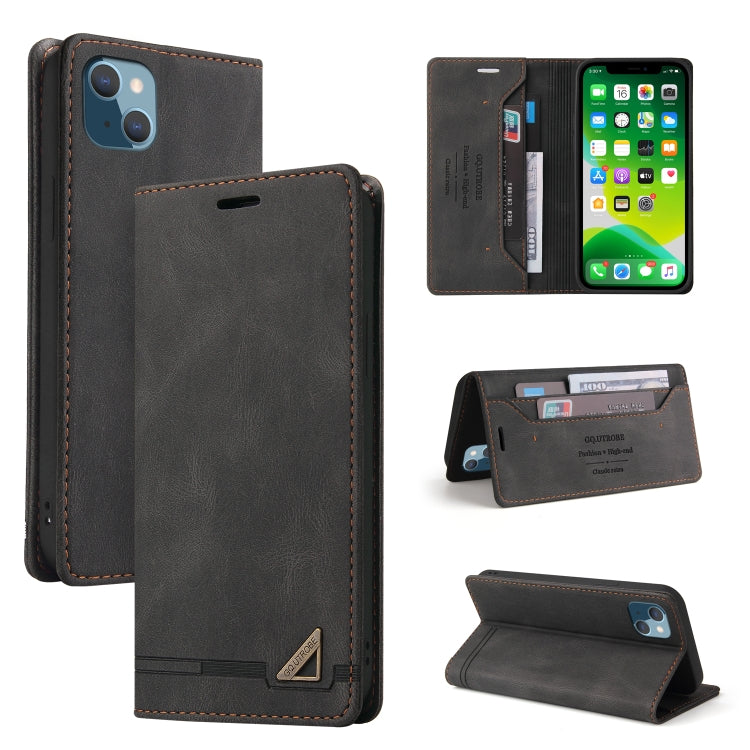 Skin Feel Anti-theft Brush Horizontal Flip Leather Case with Holder & Card Slots & Wallet, For iPhone 13 Pro Max, For iPhone 13 Pro, For iPhone 13, For iPhone 13 mini, For iPhone 12 Pro Max, For iPhone 12 / 12 Pro, For iPhone 12 mini                   ...
