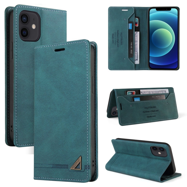 Skin Feel Anti-theft Brush Horizontal Flip Leather Case with Holder & Card Slots & Wallet, For iPhone 13 Pro Max, For iPhone 13 Pro, For iPhone 13, For iPhone 13 mini, For iPhone 12 Pro Max, For iPhone 12 / 12 Pro, For iPhone 12 mini                   ...