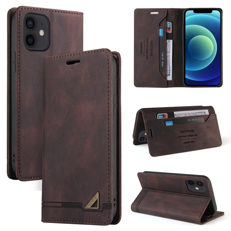 Skin Feel Anti-theft Brush Horizontal Flip Leather Case with Holder & Card Slots & Wallet, For iPhone 13 Pro Max, For iPhone 13 Pro, For iPhone 13, For iPhone 13 mini, For iPhone 12 Pro Max, For iPhone 12 / 12 Pro, For iPhone 12 mini                   ...