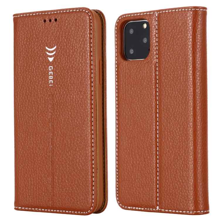 GEBEI PU+TPU Horizontal Flip Protective Case with Holder & Card Slots, For iPhone 11 Pro, For iPhone 11, For iPhone 11 Pro Max, For iPhone XS / X, For iPhone XR, For iPhone XS Max