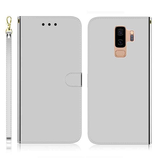 Imitated Mirror Surface Horizontal Flip Leather Case with Holder & Card Slots & Wallet & Lanyard