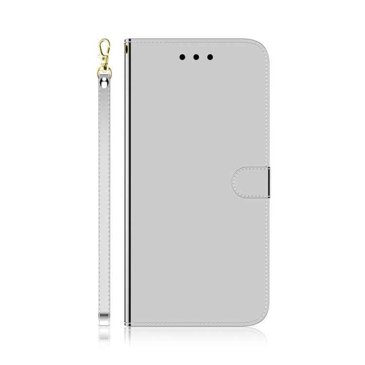 Imitated Mirror Surface Horizontal Flip Leather Case with Holder & Card Slots & Wallet & Lanyard