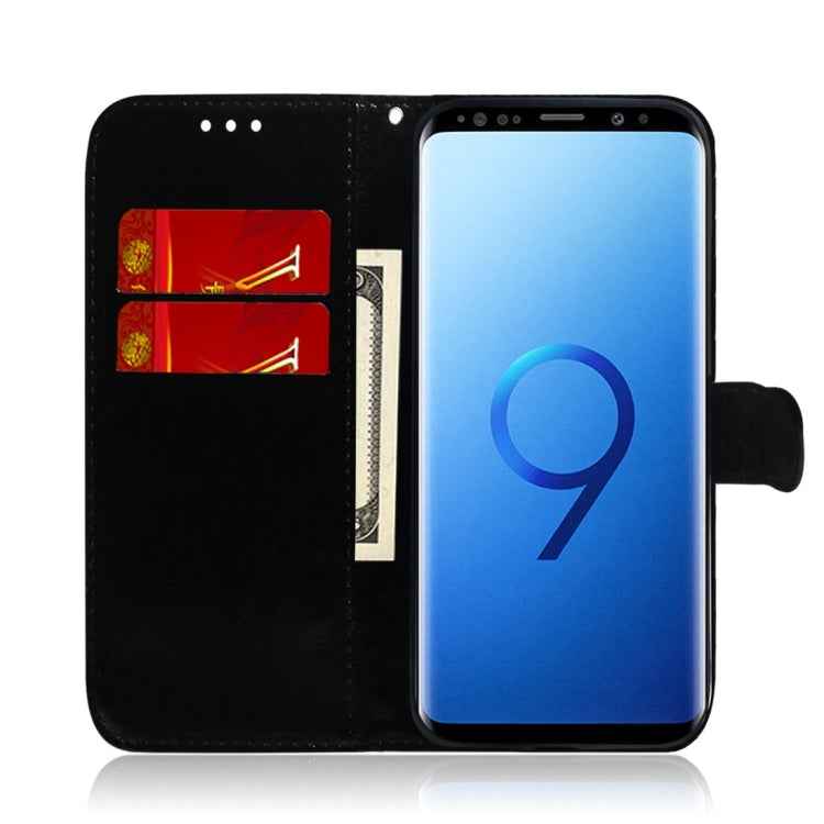 Imitated Mirror Surface Horizontal Flip Leather Case with Holder & Card Slots & Wallet & Lanyard