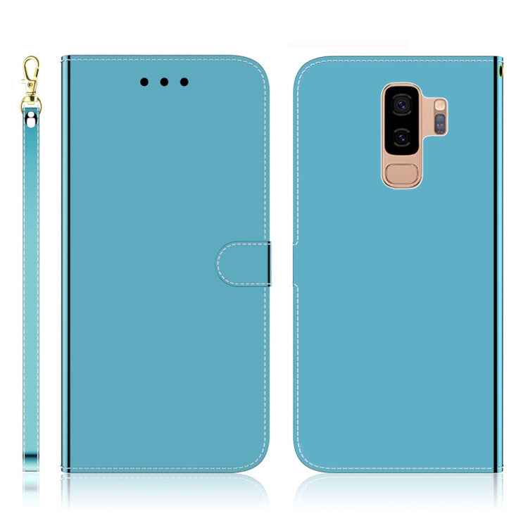 Imitated Mirror Surface Horizontal Flip Leather Case with Holder & Card Slots & Wallet & Lanyard