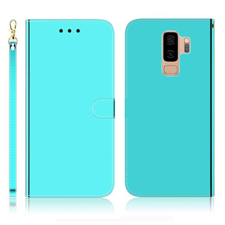 Imitated Mirror Surface Horizontal Flip Leather Case with Holder & Card Slots & Wallet & Lanyard