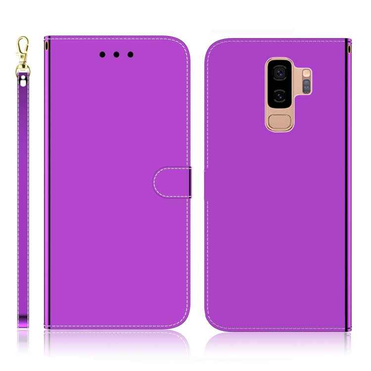 Imitated Mirror Surface Horizontal Flip Leather Case with Holder & Card Slots & Wallet & Lanyard