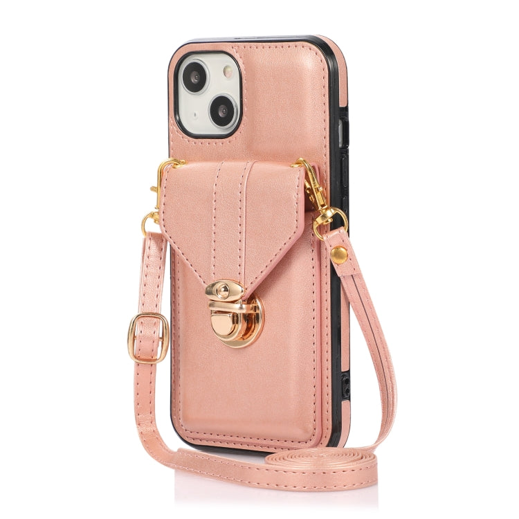 Fashion Buckle Protective Case with Holder & Card Slot & Wallet & Lanyard, For iPhone 13 Pro Max, For iPhone 13 Pro, For iPhone 13, For iPhone 13 mini
