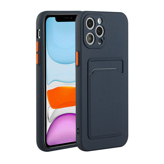 Card Slot Design Shockproof TPU Protective Case, For iPhone 13 Pro Max, For iPhone 13 Pro, For iPhone 13, For iPhone 13 mini