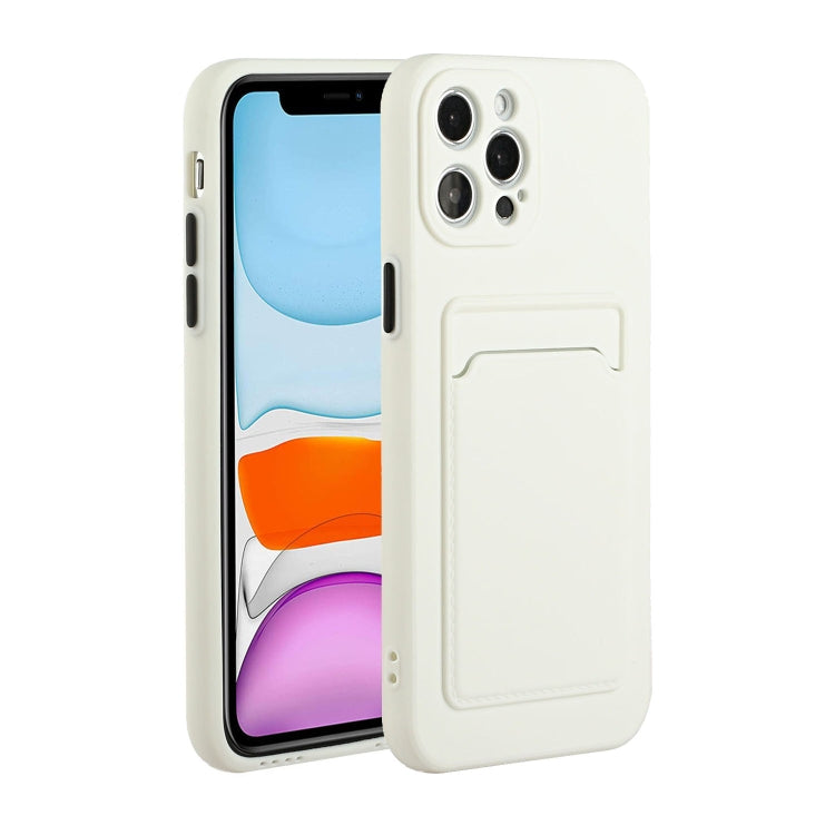 Card Slot Design Shockproof TPU Protective Case, For iPhone 13 Pro Max, For iPhone 13 Pro, For iPhone 13, For iPhone 13 mini