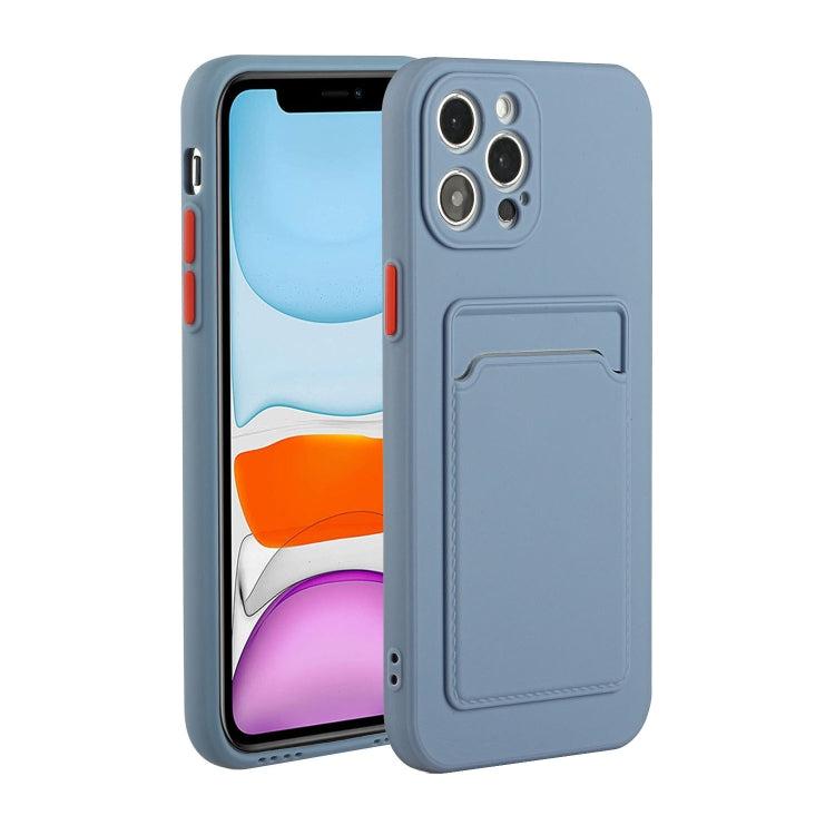 Card Slot Design Shockproof TPU Protective Case, For iPhone 13 Pro Max, For iPhone 13 Pro, For iPhone 13, For iPhone 13 mini