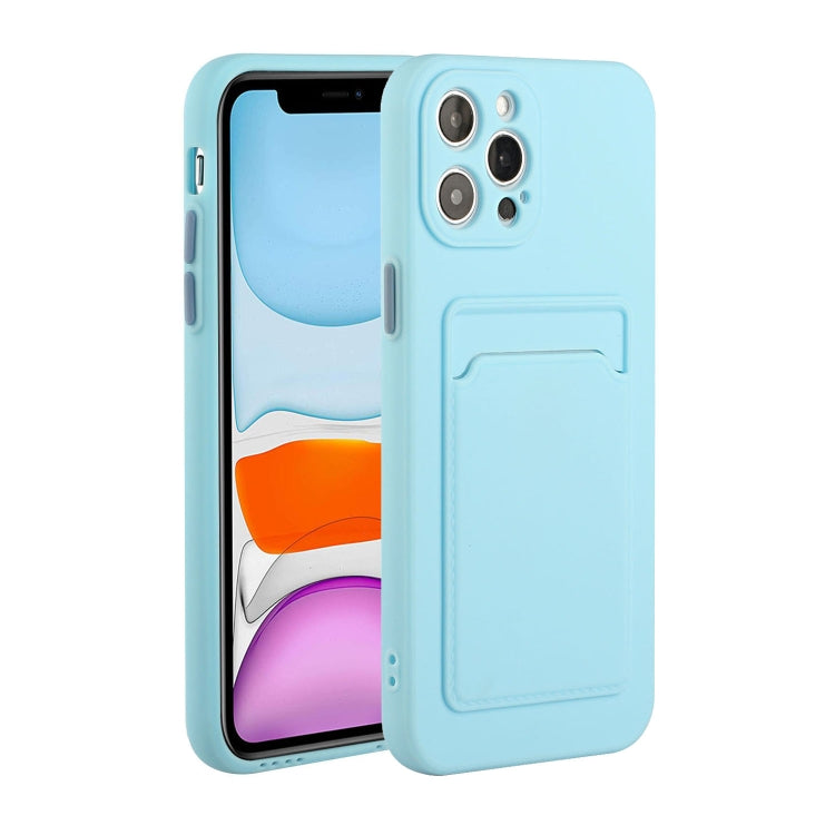 Card Slot Design Shockproof TPU Protective Case, For iPhone 13 Pro Max, For iPhone 13 Pro, For iPhone 13, For iPhone 13 mini