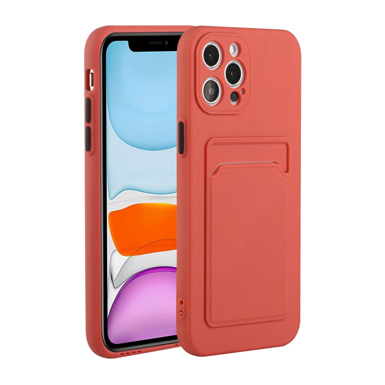 Card Slot Design Shockproof TPU Protective Case, For iPhone 13 Pro Max, For iPhone 13 Pro, For iPhone 13, For iPhone 13 mini