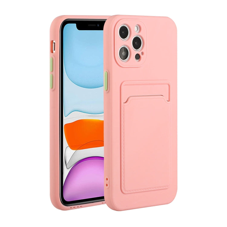 Card Slot Design Shockproof TPU Protective Case, For iPhone 13 Pro Max, For iPhone 13 Pro, For iPhone 13, For iPhone 13 mini