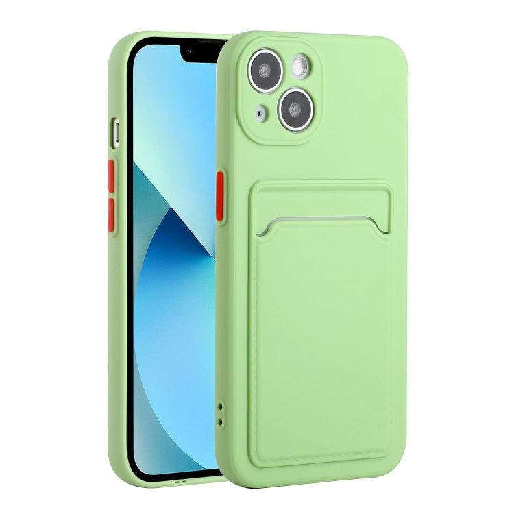 Card Slot Design Shockproof TPU Protective Case, For iPhone 13 Pro Max, For iPhone 13 Pro, For iPhone 13, For iPhone 13 mini