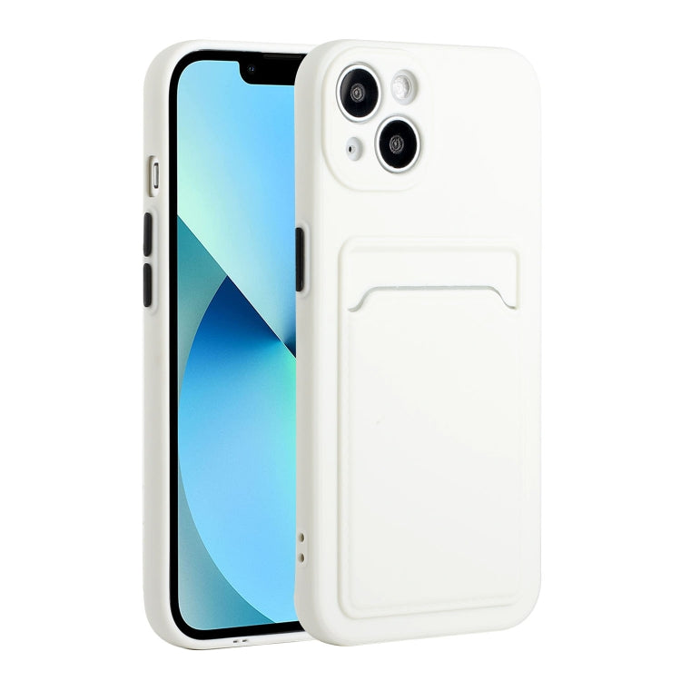 Card Slot Design Shockproof TPU Protective Case, For iPhone 13 Pro Max, For iPhone 13 Pro, For iPhone 13, For iPhone 13 mini