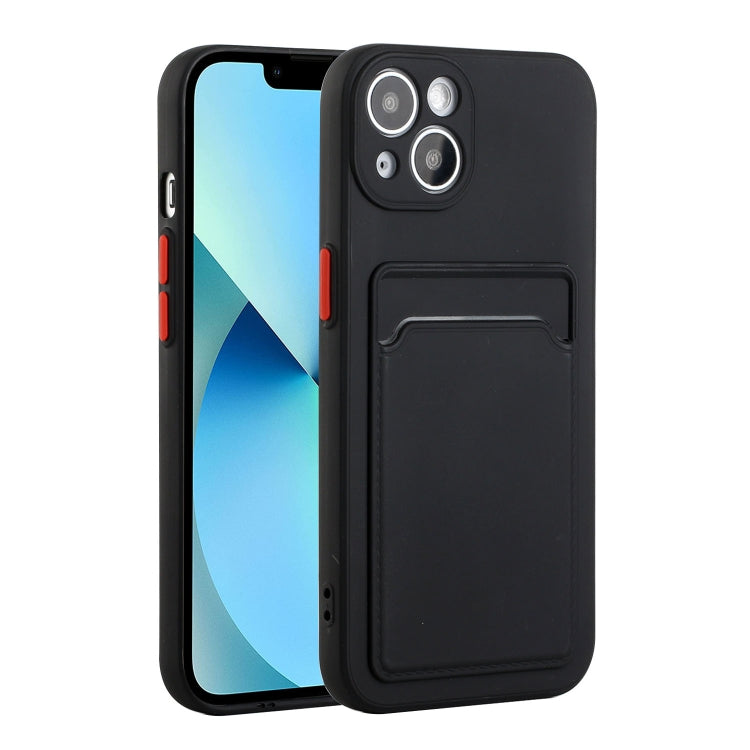 Card Slot Design Shockproof TPU Protective Case, For iPhone 13 Pro Max, For iPhone 13 Pro, For iPhone 13, For iPhone 13 mini