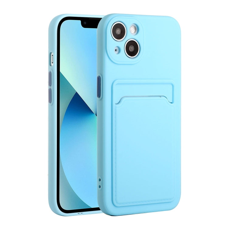 Card Slot Design Shockproof TPU Protective Case, For iPhone 13 Pro Max, For iPhone 13 Pro, For iPhone 13, For iPhone 13 mini