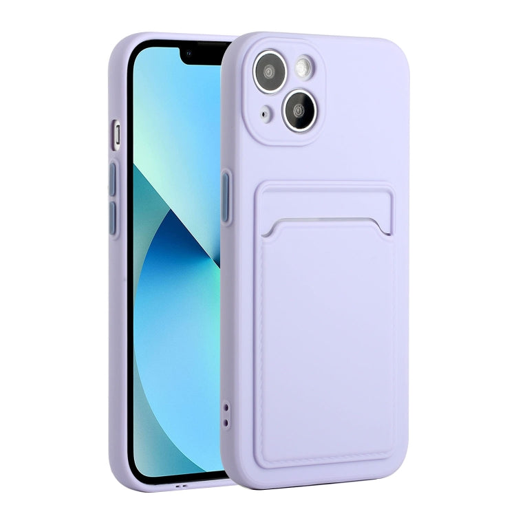 Card Slot Design Shockproof TPU Protective Case, For iPhone 13 Pro Max, For iPhone 13 Pro, For iPhone 13, For iPhone 13 mini