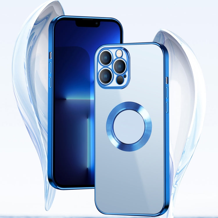 9D Electroplated Edge Metal Ring Clear PC + TPU Shockproof Case, For iPhone 13, For iPhone 13 Pro, For iPhone 13 Pro Max, For iPhone 12, For iPhone 12 Pro, For iPhone 12 Pro Max, For iPhone 11, For iPhone 11 Pro Max
