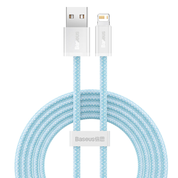 Baseus CALD000402 Dynamic Series 2.4A USB to 8 Pin Fast Charging Data Cable, 1m, 2m