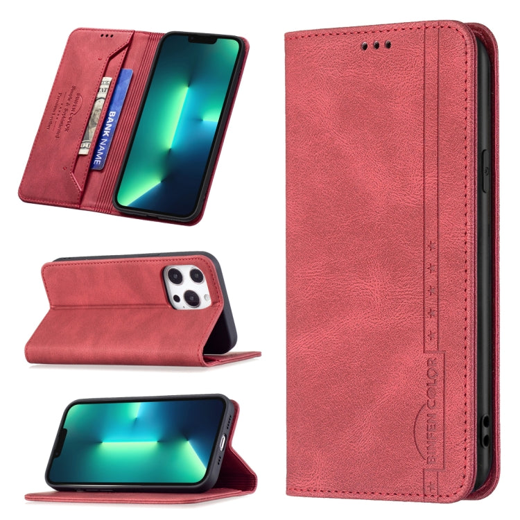 Magnetic RFID Blocking Anti-Theft Leather Case with Holder & Card Slots & Wallet, For iPhone 13 mini, For iPhone 13, For iPhone 13 Pro, For iPhone 13 Pro Max, For iPhone 12 mini, For iPhone 12 / 12 Pro, For iPhone 12 Pro Max, For iPhone 11             ...