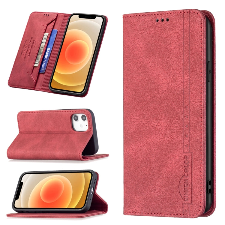 Magnetic RFID Blocking Anti-Theft Leather Case with Holder & Card Slots & Wallet, For iPhone 13 mini, For iPhone 13, For iPhone 13 Pro, For iPhone 13 Pro Max, For iPhone 12 mini, For iPhone 12 / 12 Pro, For iPhone 12 Pro Max, For iPhone 11             ...