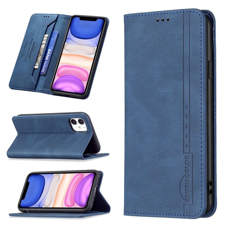 Magnetic RFID Blocking Anti-Theft Leather Case with Holder & Card Slots & Wallet, For iPhone 13 mini, For iPhone 13, For iPhone 13 Pro, For iPhone 13 Pro Max, For iPhone 12 mini, For iPhone 12 / 12 Pro, For iPhone 12 Pro Max, For iPhone 11             ...
