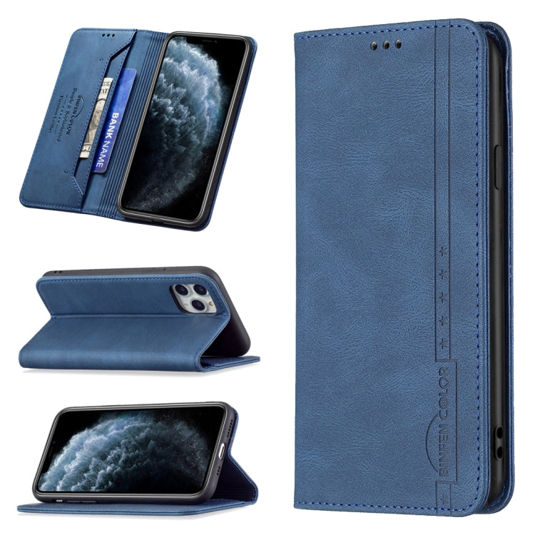 Magnetic RFID Blocking Anti-Theft Leather Case with Holder & Card Slots & Wallet, For iPhone 13 mini, For iPhone 13, For iPhone 13 Pro, For iPhone 13 Pro Max, For iPhone 12 mini, For iPhone 12 / 12 Pro, For iPhone 12 Pro Max, For iPhone 11             ...