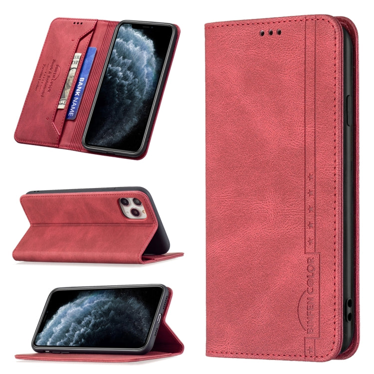 Magnetic RFID Blocking Anti-Theft Leather Case with Holder & Card Slots & Wallet, For iPhone 13 mini, For iPhone 13, For iPhone 13 Pro, For iPhone 13 Pro Max, For iPhone 12 mini, For iPhone 12 / 12 Pro, For iPhone 12 Pro Max, For iPhone 11             ...
