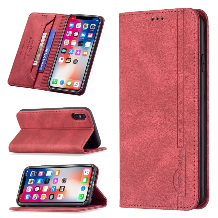 Magnetic RFID Blocking Anti-Theft Leather Case with Holder & Card Slots & Wallet, For iPhone 13 mini, For iPhone 13, For iPhone 13 Pro, For iPhone 13 Pro Max, For iPhone 12 mini, For iPhone 12 / 12 Pro, For iPhone 12 Pro Max, For iPhone 11             ...