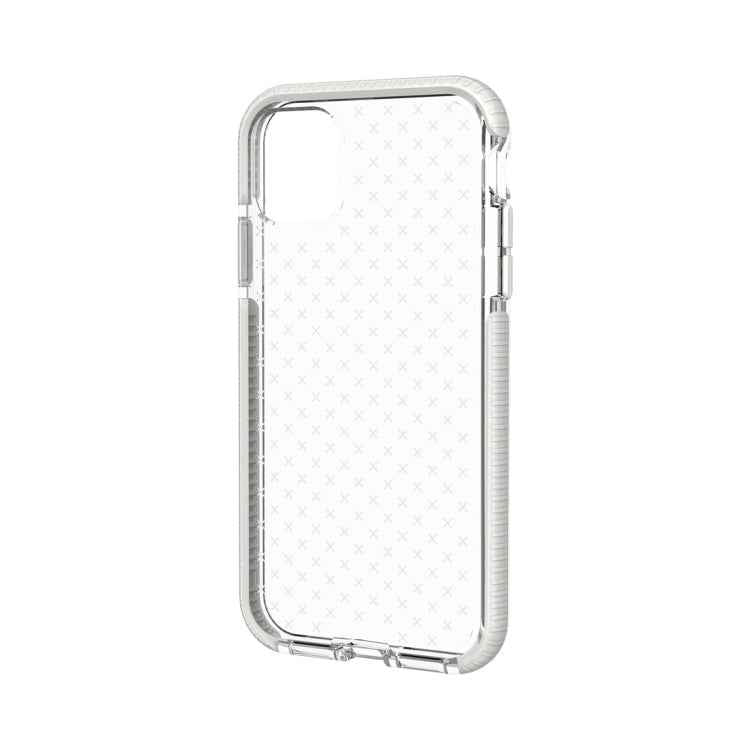 Grid Pattern Shockproof Transparent TPU Protective Case