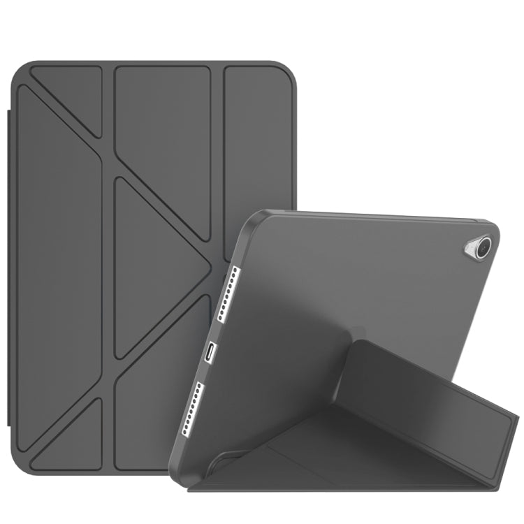 Double-sided Matte Deformation TPU Tablet Leather Case with Holder & Sleep / Wake-up Function, For iPad mini 2024 / mini 6