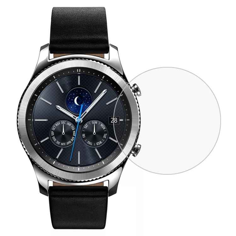 22mm Diametral Universal Tempered Glass Film for Samsung / LG / Sony / Huawei / Garmin
