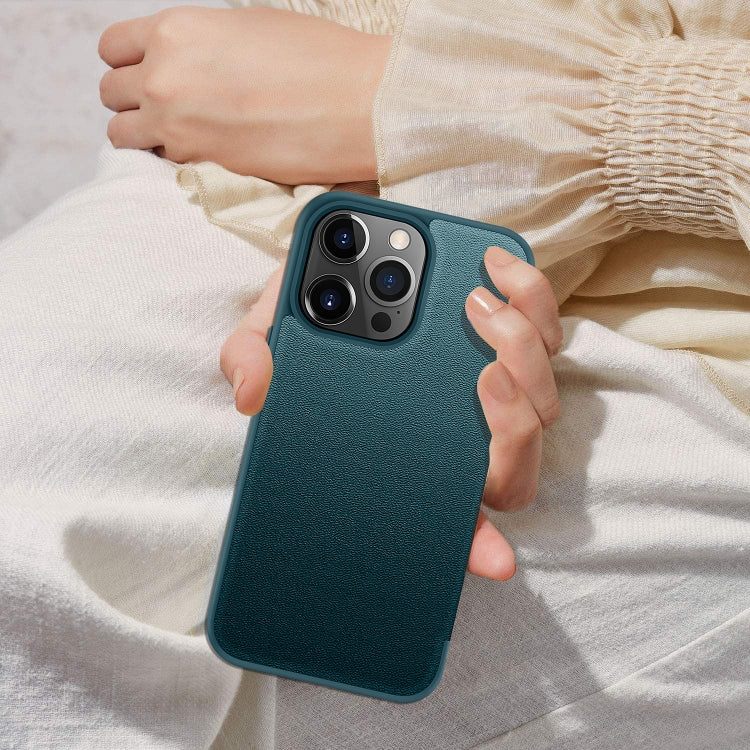 Magnetic Side Window View Shockproof Horizontal Flip Leather Case, For iPhone 13 mini, For iPhone 13, For iPhone 13 Pro, For iPhone 13 Pro Max