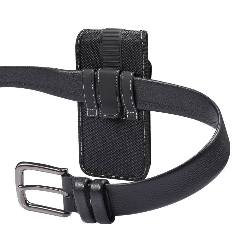Magnetic Oxford Cloth Hanging Waist Phone Leather Case, For 5.8-6.1 inch Smartphones, For 6.5 inch Smartphones, For 6.7-6.9 inch Smartphones