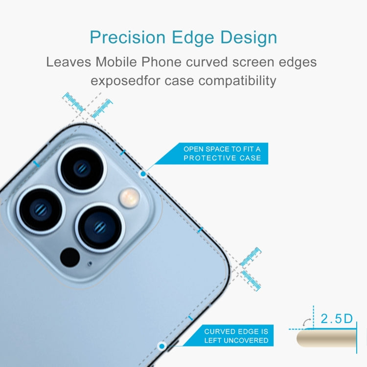 0.26mm 9H 2.5D Tempered Glass Back Film, For iPhone 13 Pro (1 PC)