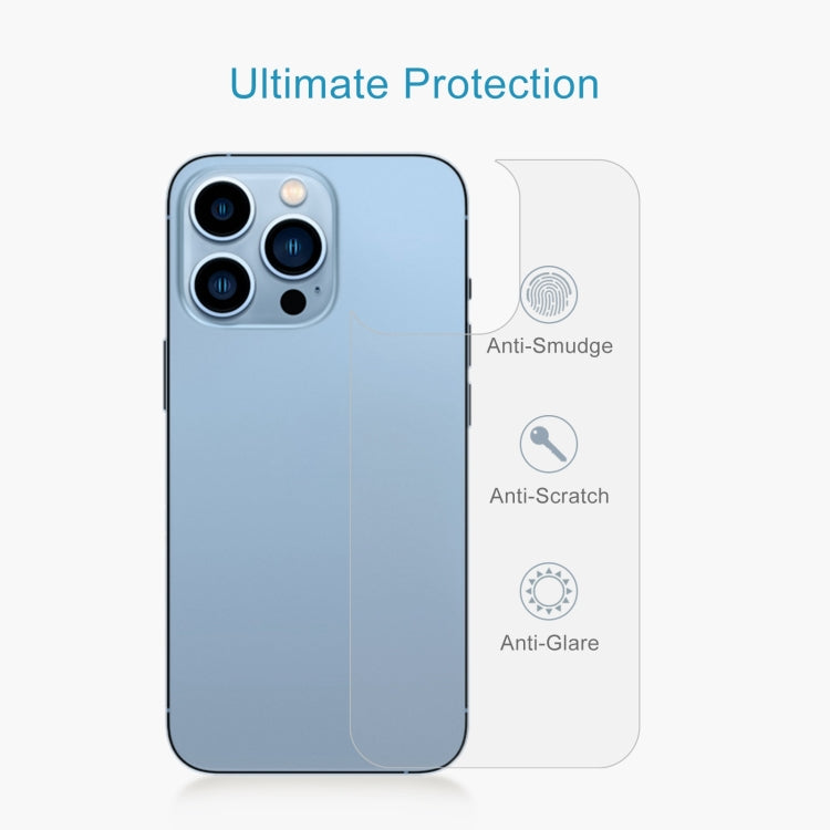 0.26mm 9H 2.5D Tempered Glass Back Film, For iPhone 13 Pro (1 PC)