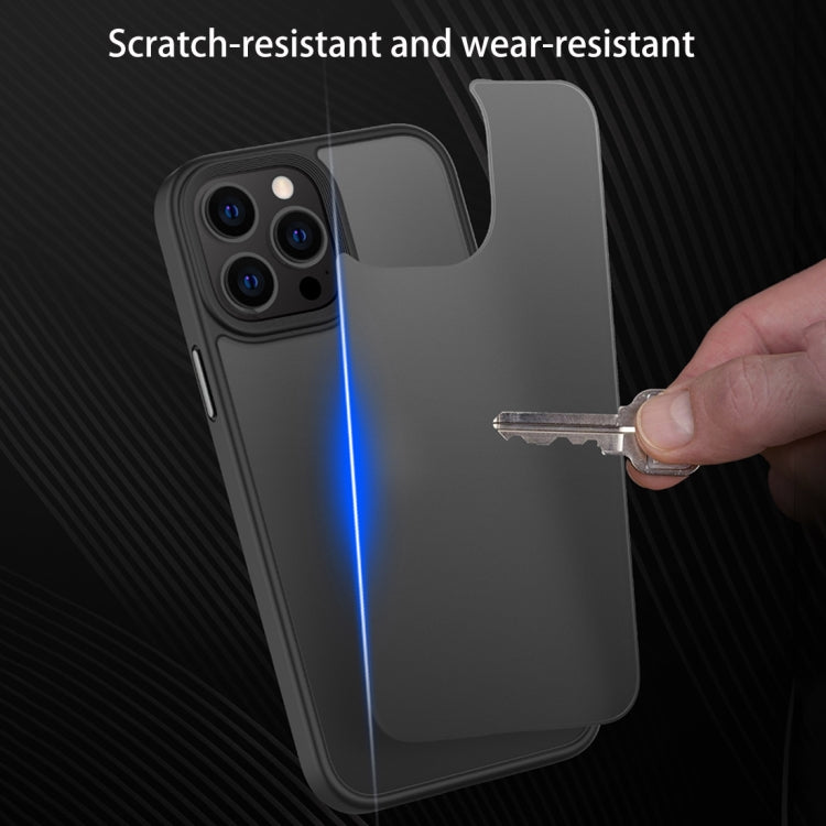 Frosted Back Shockproof Phone Case, For iPhone 13 mini, For iPhone 13, For iPhone 13 Pro, For iPhone 13 Pro Max