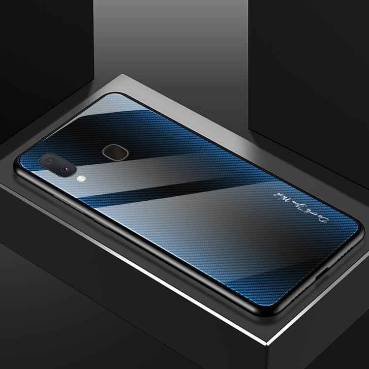 Texture Gradient Glass Protective Case