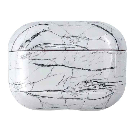 For AirPods Pro Marble Water Sticker Wireless Earphone Protective Case