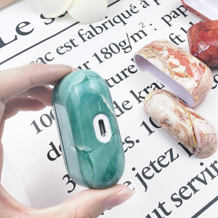 For AirPods Pro Marble Water Sticker Wireless Earphone Protective Case, For AirPods Pro