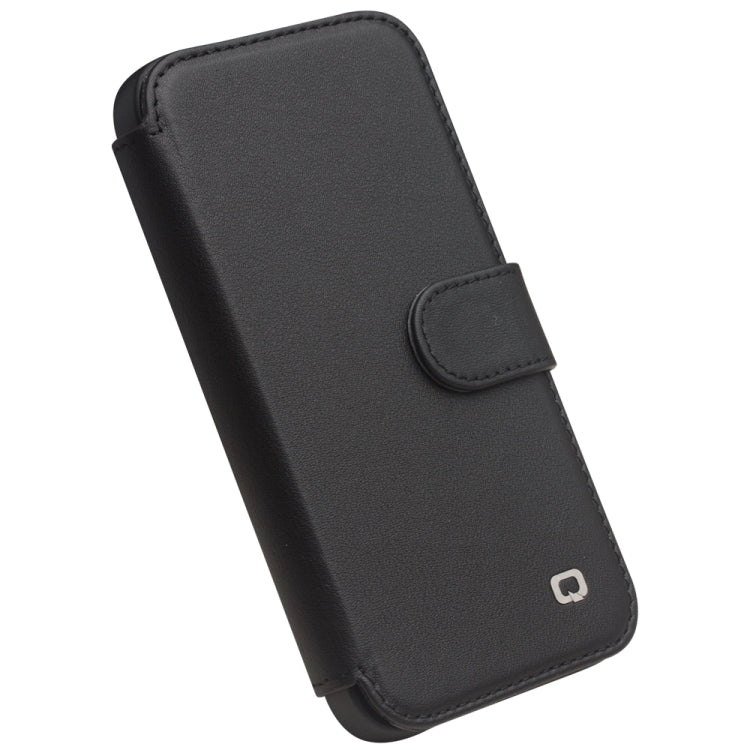 QIALINO Magnetic Buckle Phone Leather Case with Card Slot, For iPhone 13 Pro Max, For iPhone 13 Pro, For iPhone 13, For iPhone 13 mini