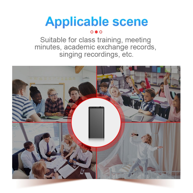 Q1 Intelligent HD Noise Reduction Voice Control Recorder, 4GB, 8GB, 16GB, 32GB