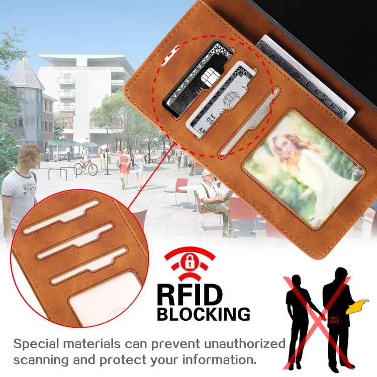 Skin Feel Anti-theft Brush Horizontal Flip Leather Phone Case, For iPhone 11, For iPhone XS Max, For iPhone XR, For iPhone X / XS, For iPhone SE 2022 / SE 2020 / 8 / 7, For iPhone 8 Plus & 7 Plus