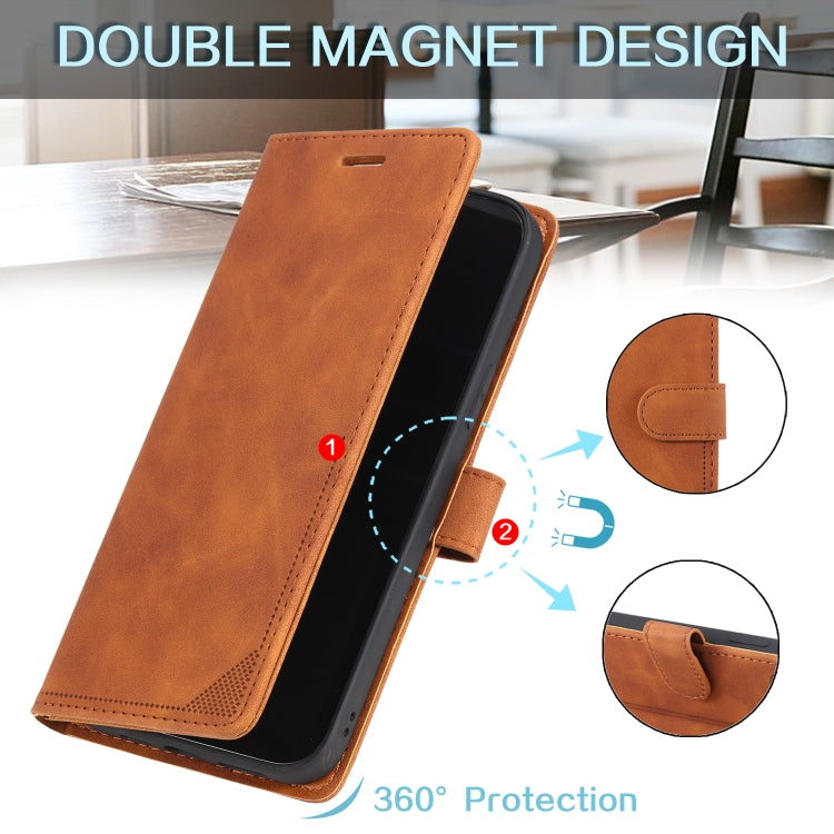 Skin Feel Anti-theft Brush Horizontal Flip Leather Phone Case, For iPhone 11, For iPhone XS Max, For iPhone XR, For iPhone X / XS, For iPhone SE 2022 / SE 2020 / 8 / 7, For iPhone 8 Plus & 7 Plus