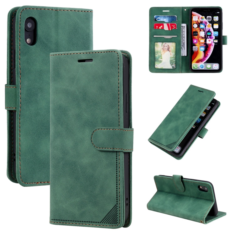 Skin Feel Anti-theft Brush Horizontal Flip Leather Phone Case, For iPhone 11, For iPhone XS Max, For iPhone XR, For iPhone X / XS, For iPhone SE 2022 / SE 2020 / 8 / 7, For iPhone 8 Plus & 7 Plus
