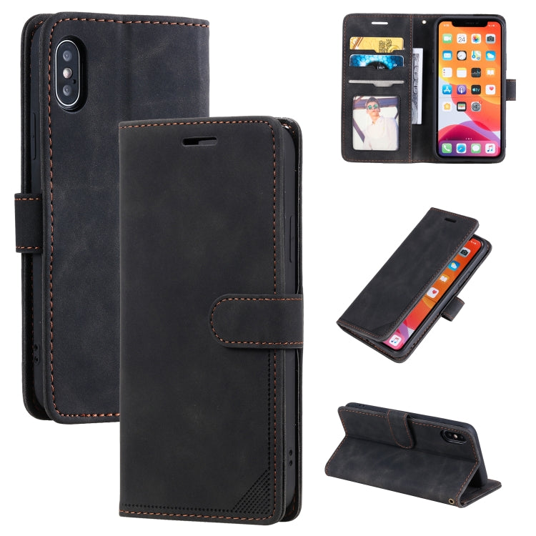 Skin Feel Anti-theft Brush Horizontal Flip Leather Phone Case, For iPhone 11, For iPhone XS Max, For iPhone XR, For iPhone X / XS, For iPhone SE 2022 / SE 2020 / 8 / 7, For iPhone 8 Plus & 7 Plus