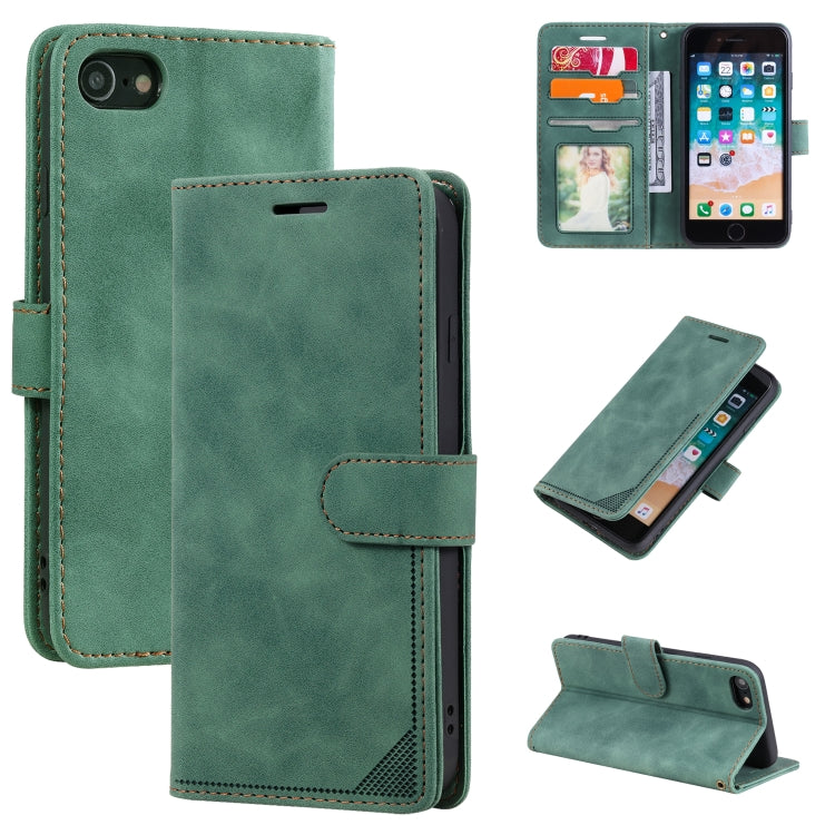Skin Feel Anti-theft Brush Horizontal Flip Leather Phone Case, For iPhone 11, For iPhone XS Max, For iPhone XR, For iPhone X / XS, For iPhone SE 2022 / SE 2020 / 8 / 7, For iPhone 8 Plus & 7 Plus