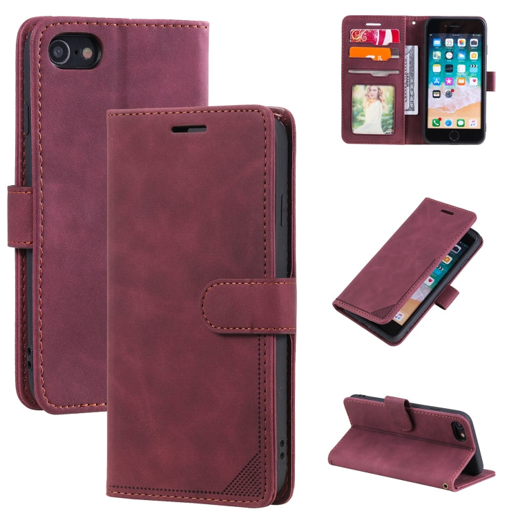 Skin Feel Anti-theft Brush Horizontal Flip Leather Phone Case, For iPhone 11, For iPhone XS Max, For iPhone XR, For iPhone X / XS, For iPhone SE 2022 / SE 2020 / 8 / 7, For iPhone 8 Plus & 7 Plus